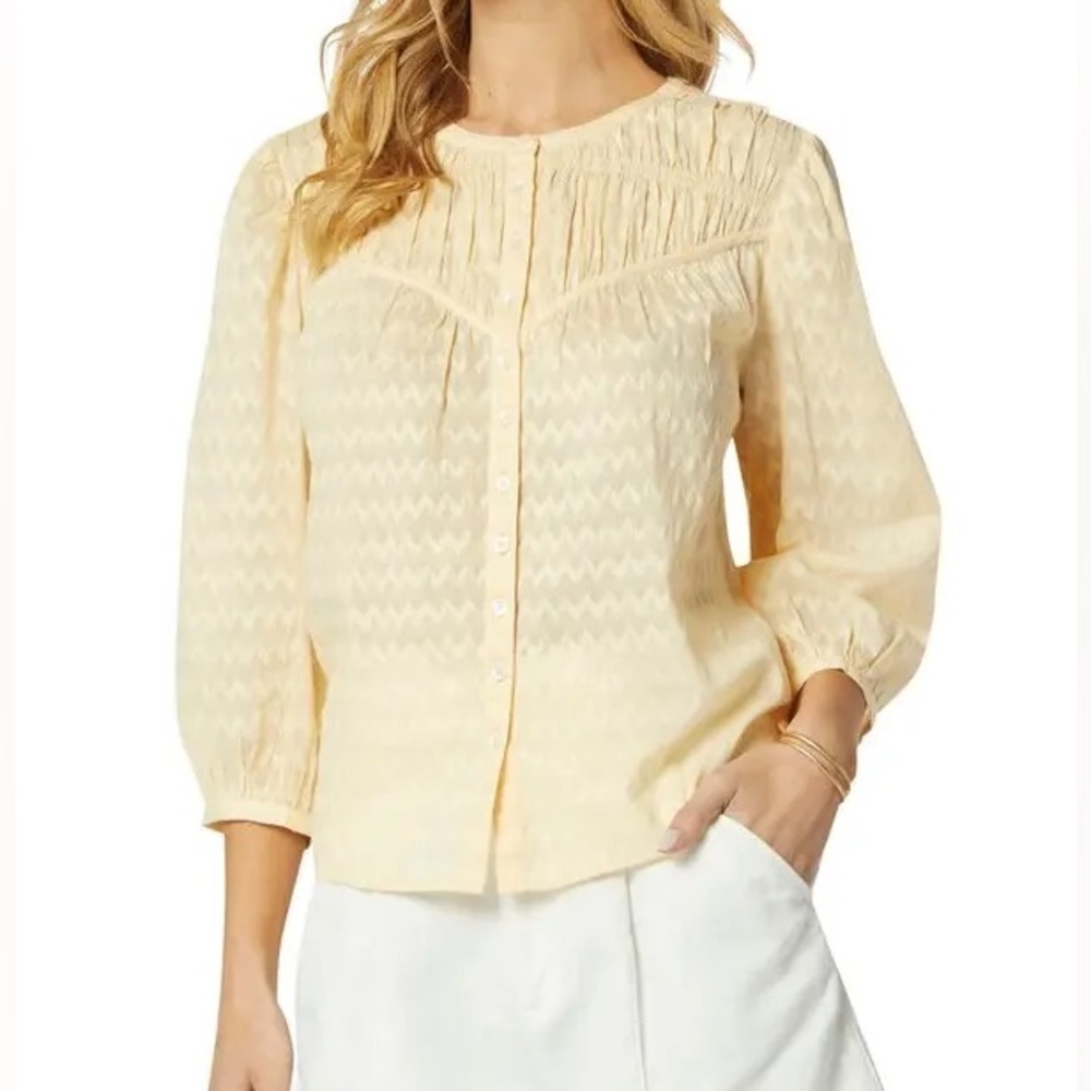 Women's Cream Blouse